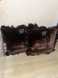 B Chocolate Cushion Set of 2