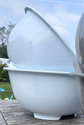 French White Bowls Medium